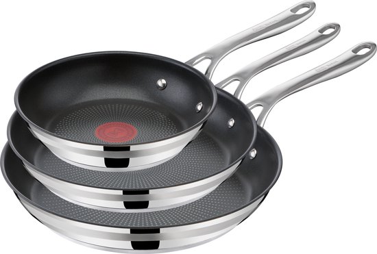 Foto: Tefal jamie oliver cook smart koekenpannenset 20 24 28 cm