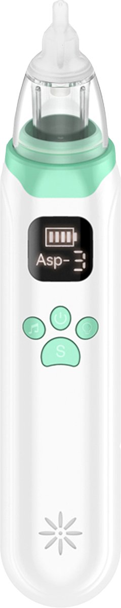 Goedkoopste Hoy en Dia® Neusreiniger baby Snoetenpoetsers -Neuspeer met USB – Elektrische Neuszuiger baby – Toetenpoetsers – Muziek