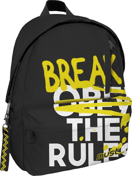 Must Rugzak Break the Rules 42 x 32 x 17 cm Polyester