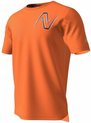 New Balance Graphic Impact Run SS Heren - sportshirts - oranje - Mannen