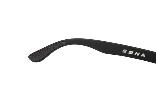 Søna - The Baseline - Back to Black - Zonnebril - Hardlopen - Sporten - Zwart van Søna — afbeelding 3