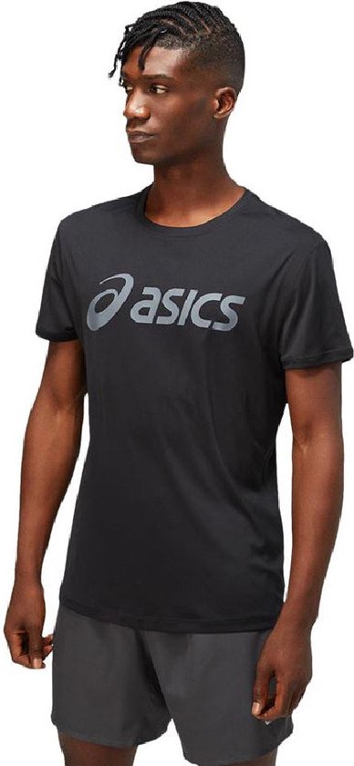 Asics Short Sleeve T-shirt Core Black - Heren - L