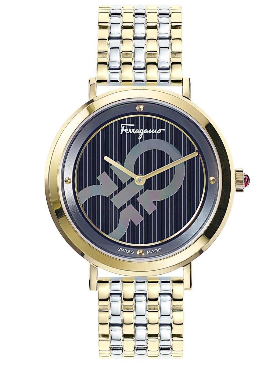 Ferragamo Logomania SFYH00421 Horloge - Staal - Multi - Ø 36 mm
