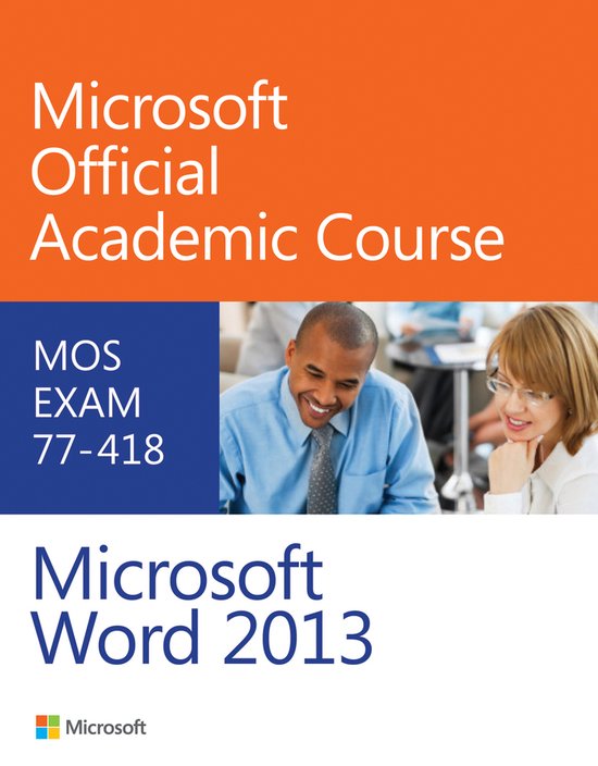 Exam 77-418 Microsoft Word 2013 - cover