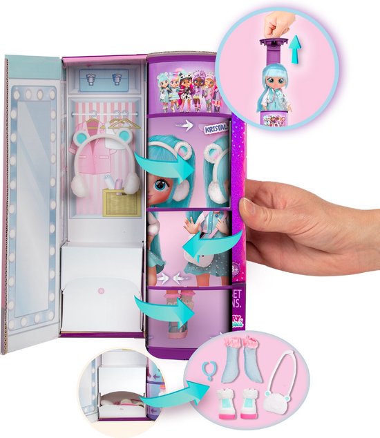 Tm Toys - Pop Kristal HUILBABY'S BFF - Cry Babies BFF Best Friends Forever — afbeelding 4