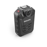 Philips DVT3120 Clip-on body recorder - Full HD - GPS - Couverture grand angle 170° - Vision nocturne - Détecteur de mouvement - Etanche