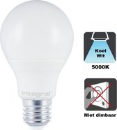 Integral LED - Lampe LED E27 - 9,5 watts - 5000K - 1055 lumen - Couvercle dépoli - Non dimmable