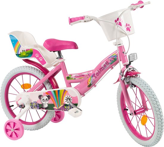 Toimsa Fantasy - Vélo pour enfants - Filles - Rose - 16 pouces | bol.com