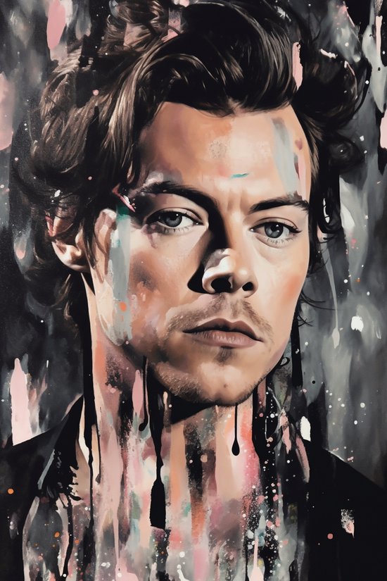 Harry Styles Poster - Poster Muziek - As it Was - Abstract Poster