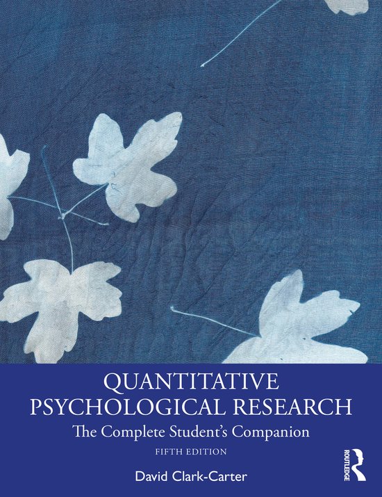 Quantitative Psychological Research - cover