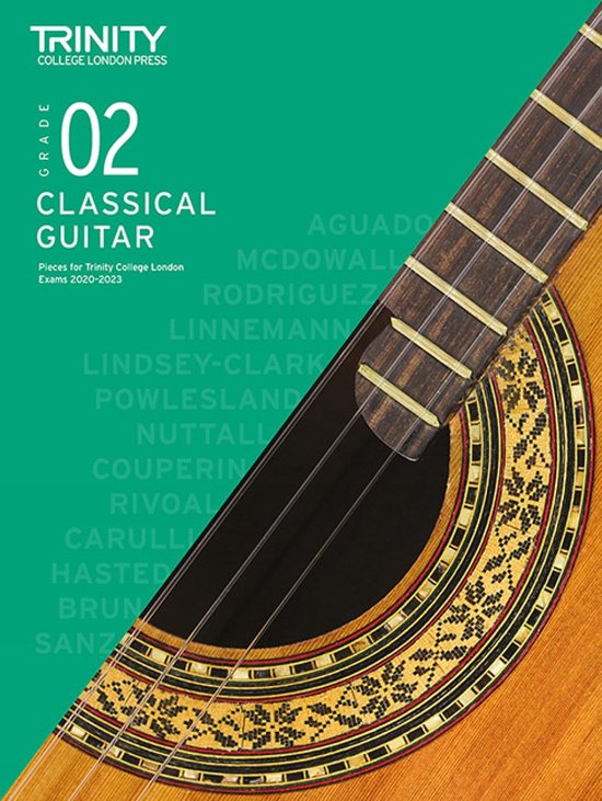 Foto: Trinity college london classical guitar exam pieces 2020 2023 grade 2