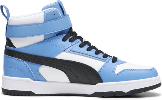 PUMA RBD Game Unisex Sneakers - Wit/Zwart/Blauw - Maat 45