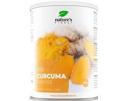 Nature's Finest Kurkuma Poeder Bio – Geelwortel met Curcumine – Natuurlijk Ontstekingsremmer, Versterkt Immuunsysteem & Ondersteunt Leverfunctie – 100% Natuurlijk – 150g