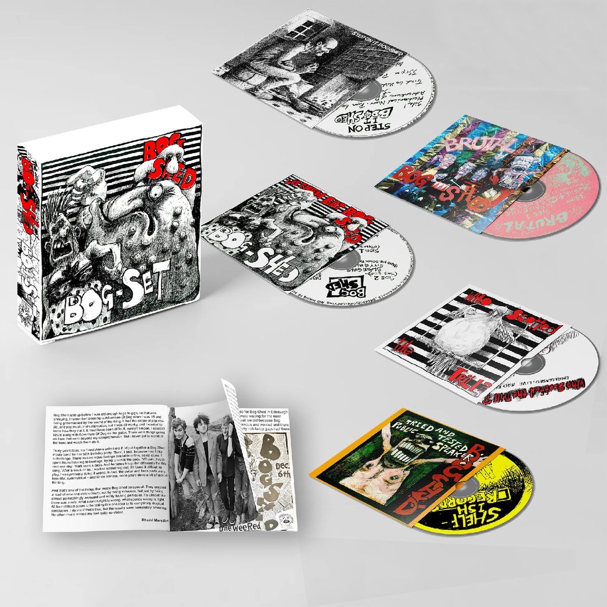Bog-Shed - The Official Bog-Shed Bog-Set (5 CD)