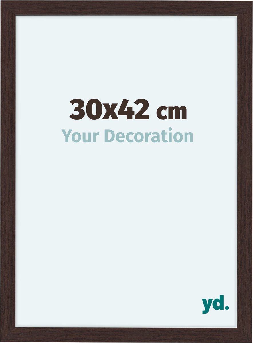 yd. Your Decoration - Fotolijst 30x42 cm - MDF - Eiken Donker - Como