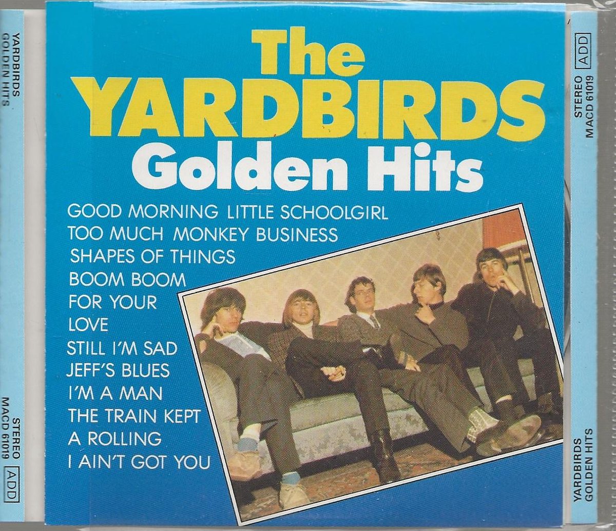 THE YARDBIRDS GOLDEN HITS