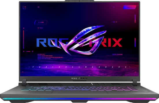 ASUS ROG Strix G16 G614JU-N3092W - Gaming Laptop - 16 inch - 165Hz - azerty