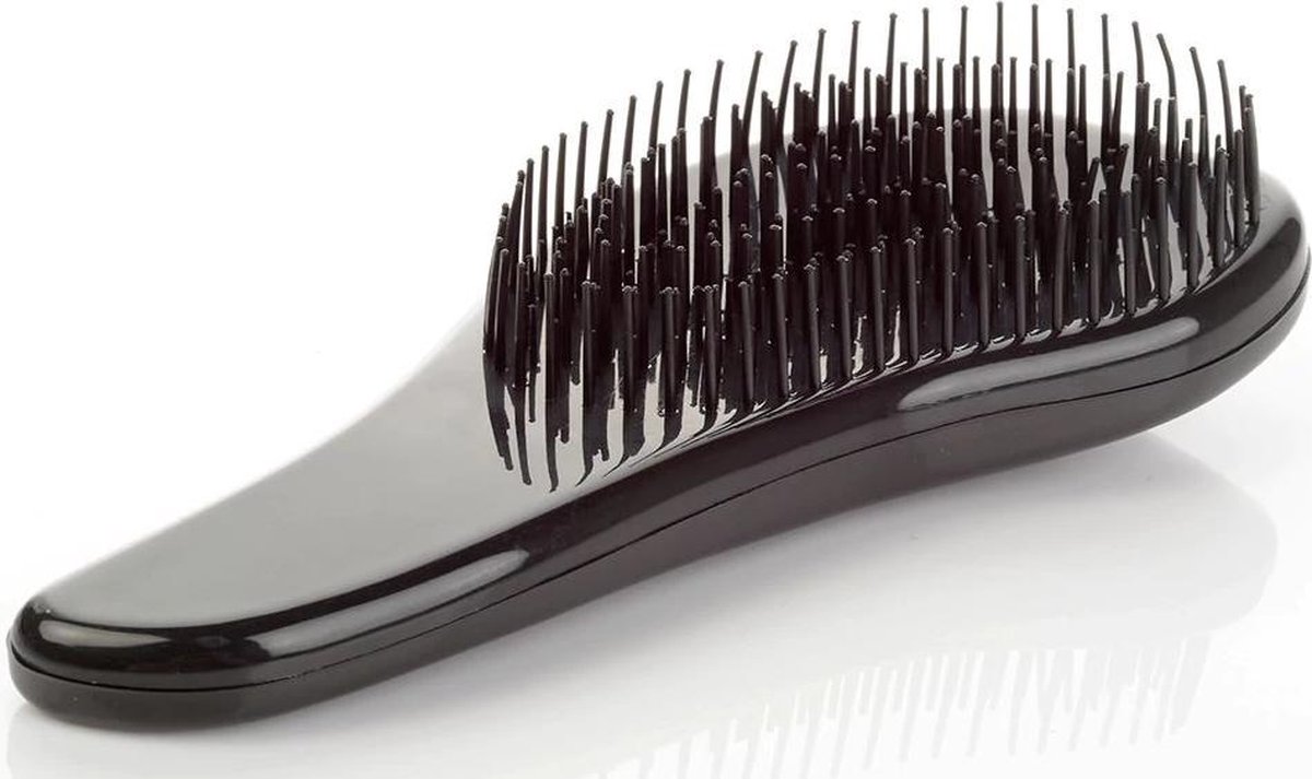 Reageren toewijding Gehakt Anti klit borstel - haarborstel - detangling brush - Tangle Teezer - zwart  - 1 stuk | bol.com