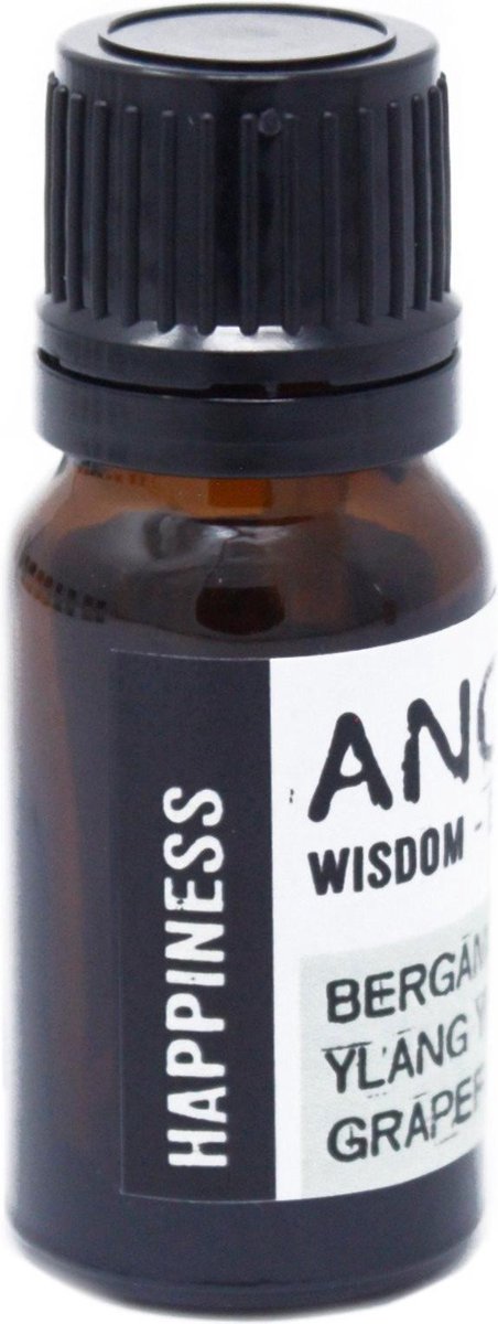Goedkoopste Happiness Etherische Olie - 10 ml - Bergamot - Ylang Ylang - Grapefruit