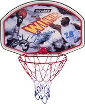 Basketbalbord met ring en net winning - 91 x 61 cm