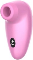 Luchtdruk vibrator - voor tepels en clitoris - Roze