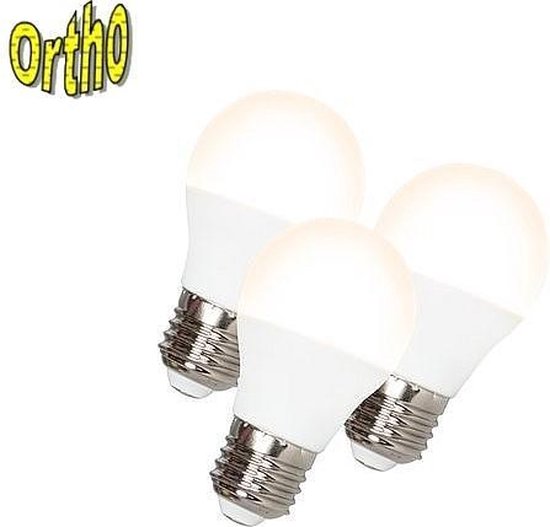 bol.com | OrthoE27-3-12w 3 LED lampen van 12watt warm wit (vergelijkbaar  met een 75 watt...