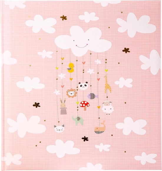 Foto: Goldbuch fotoalbum baby mobile girl roze 30x31 cm zonder tekst