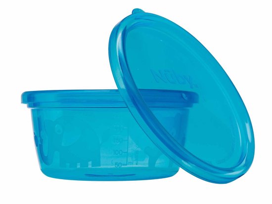 Nuby Voeding Bewaarbakjes 6 stuks 300 ml van Nûby — afbeelding 4