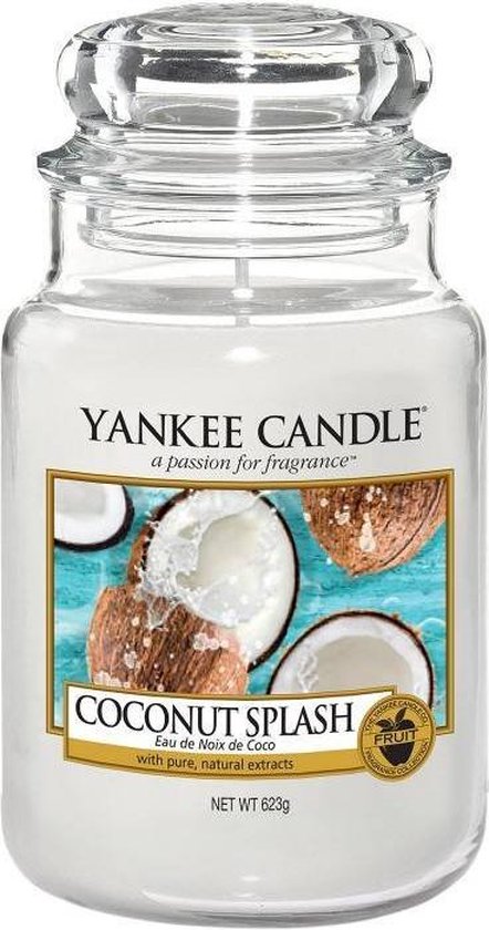 Yankee Candle Large Jar Geurkaars - Coconut Splash