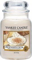 Yankee Candle Large Jar Geurkaars - Spiced White Cocoa