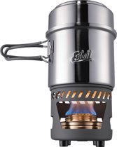 Esbit Outdoor Kooktoestel 985ml - Opbergtas - Aluminium/RVS - Alcohol