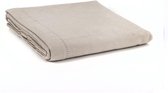 KOOK Tafelkleed gemeleerd Beige 140 x 300 cm