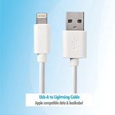 Budget lightning kabel 2 meter Data en laadkabel Apple compatible