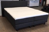 Boxspring Flat Compleet 160x200 Antraciet