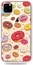 GadgetBay Vrolijk Flexibel Donuts Hoesje iPhone 11 Pro Max TPU case - Doorzichtig