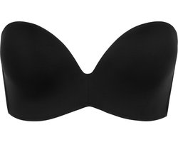 Wonderbra Perfect strapless Dames Beha - ZWART - Maat B85