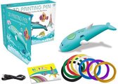 Luxe 3D Teken Pen Starterset voor kinderen incl. 8 kleuren en sjablonen – Speelgoed - Knutselen en tekenen voor Kinderen – 3D Knutselpakket - oplaadbare 3d pen en Filamenten