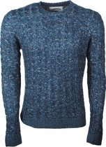 Earthbound - Heren Trui - Ronde Hals - Navy - Blauw