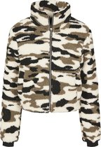 Jas Dames Camo Sherpa Jacket camo