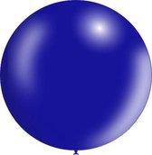 Donkerblauwe Reuze Ballon Metallic 60cm