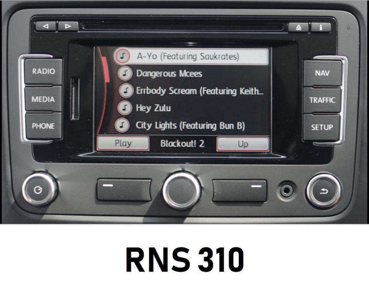 Volkswagen RCD 310 Bluetooth Audio Streaming Appelant Kit Voiture Câble  Adaptateur Aux... | bol