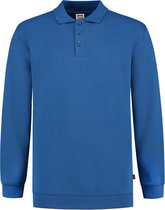 Tricorp Polo Sweater Boord 60°C Wasbaar 301016 Koningsblauw - Maat XXL