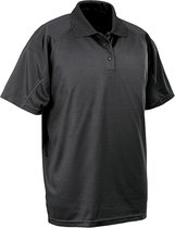 Senvi Sports Performance Sport Polo - Kleur Zwart - 5XL Unisex