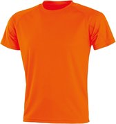 Senvi Sports Performance T-Shirt- Fluoriserend Oranje - 3XL - Unisex