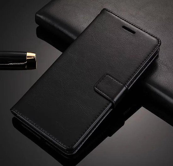 M&S Shop 4U | Huawei P8 Lite Bookcase Black ALE-L21