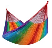 Hangmat Tweepersoons 'Mexico' Rainbow (Veelkleurig) | 1% For The Planet | Tropilex