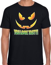 Halloween You look tasty verkleed t-shirt zwart voor heren XL