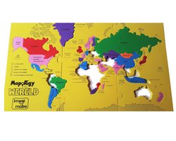 Imagimake Foam Puzzle Grootste Landen Van De Wereld 68 Stuks