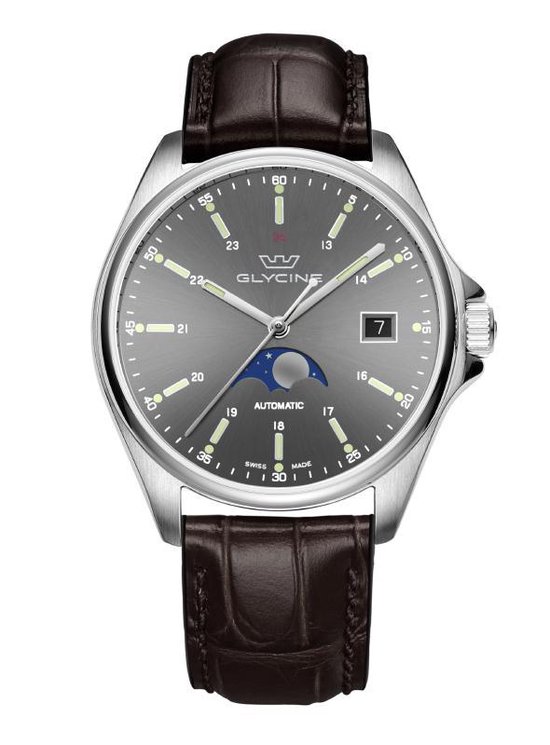Glycine Combat Classic 40 mm Moonphase GL0114 | bol.com