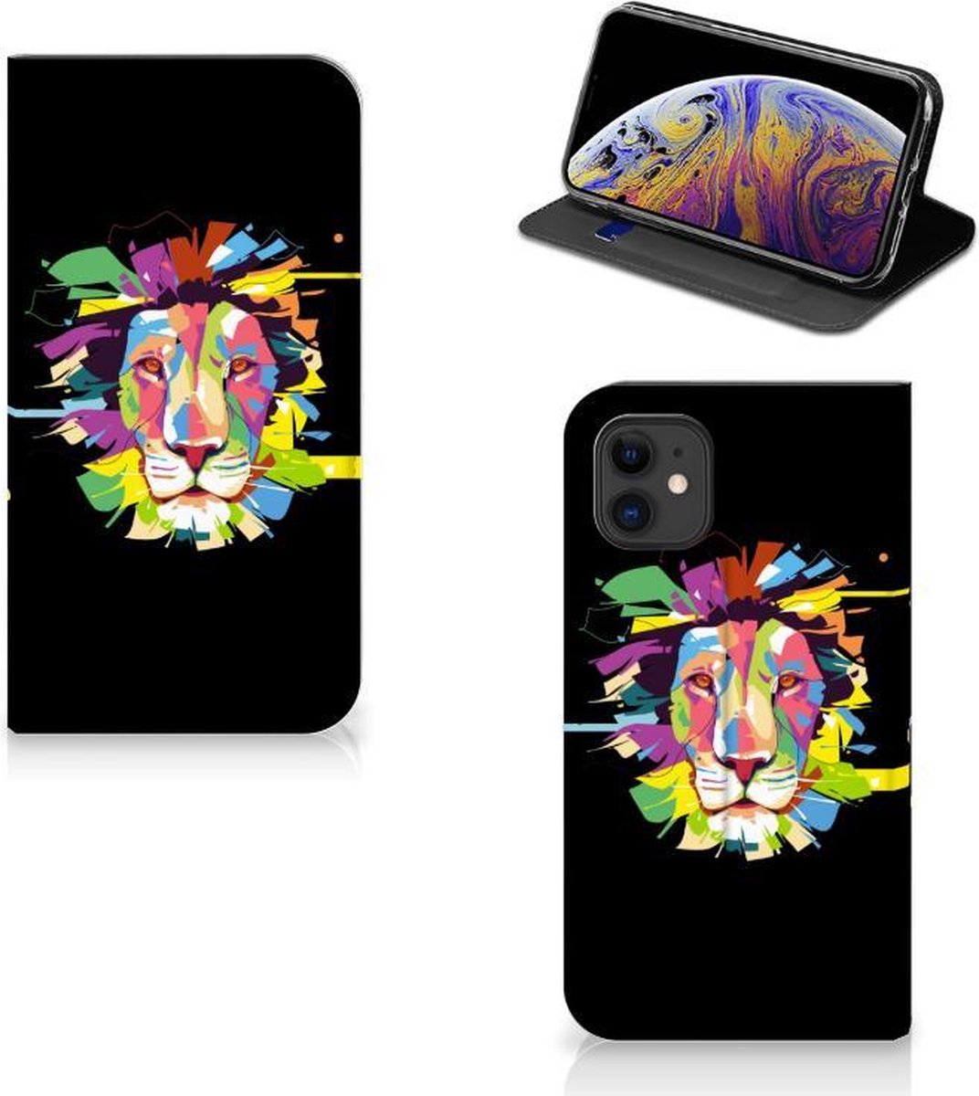 Apple iPhone 11 Magnet Case Lion Color